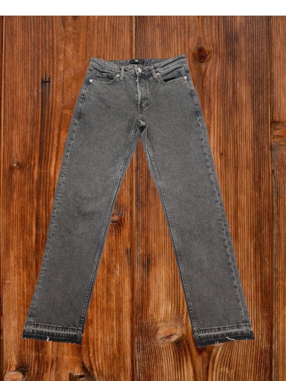 B Brand High-Waisted Black/Grey Denim Jeans Size 27